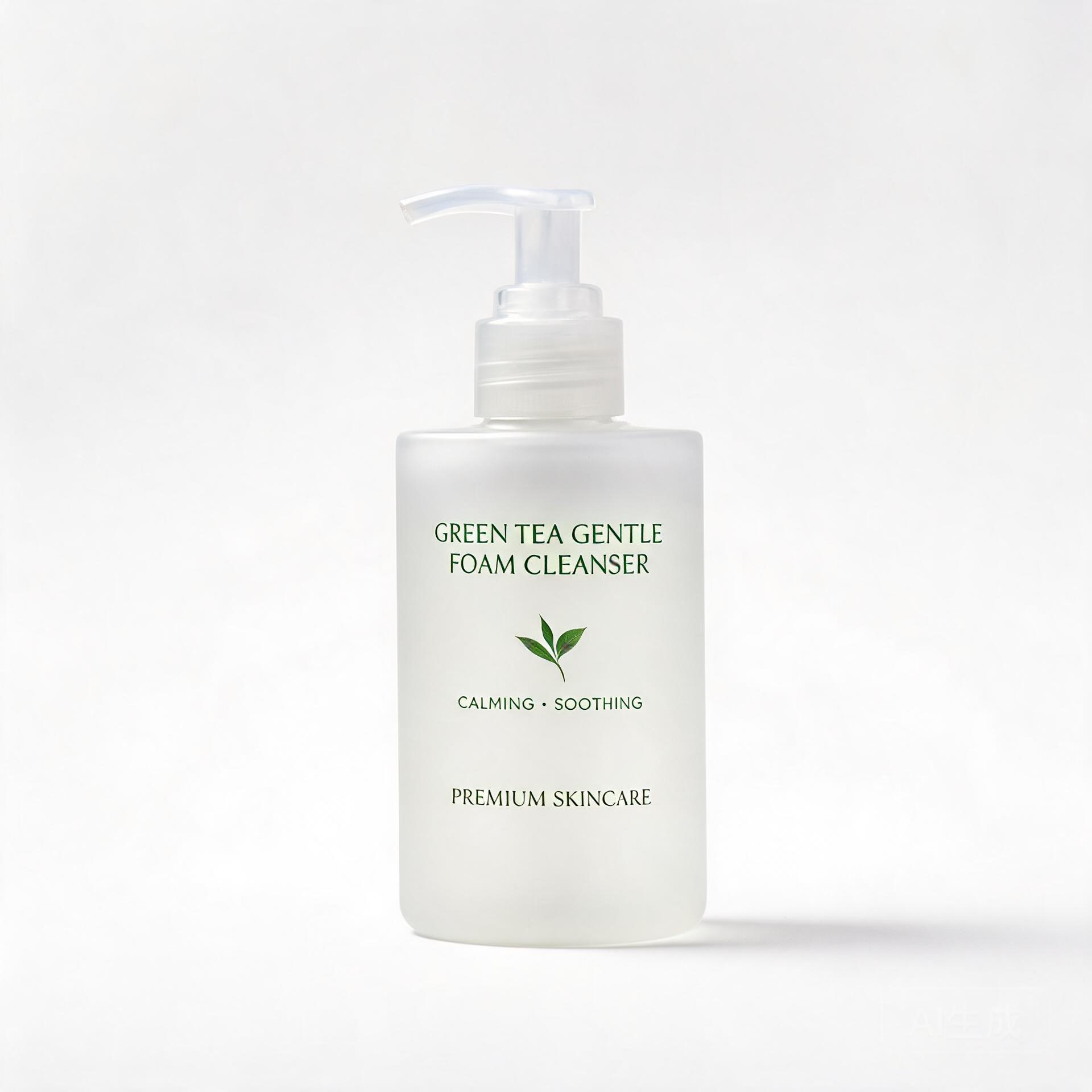 Gentle Foam Cleanser OEM: Green Tea & Amino Acid Soothing Formula